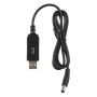 Кабель живлення Кабель USB-A > DC 5.5х2.5мм живлення 2Е 1м, 12В/1A, чорний 2E (2E-CCAD12-BK) Кабель живлення Кабель USB-A > DC 5.5х2.5мм живлення 2Е 1м, 12В/1A, чорний 2E (2E-CCAD12-BK)