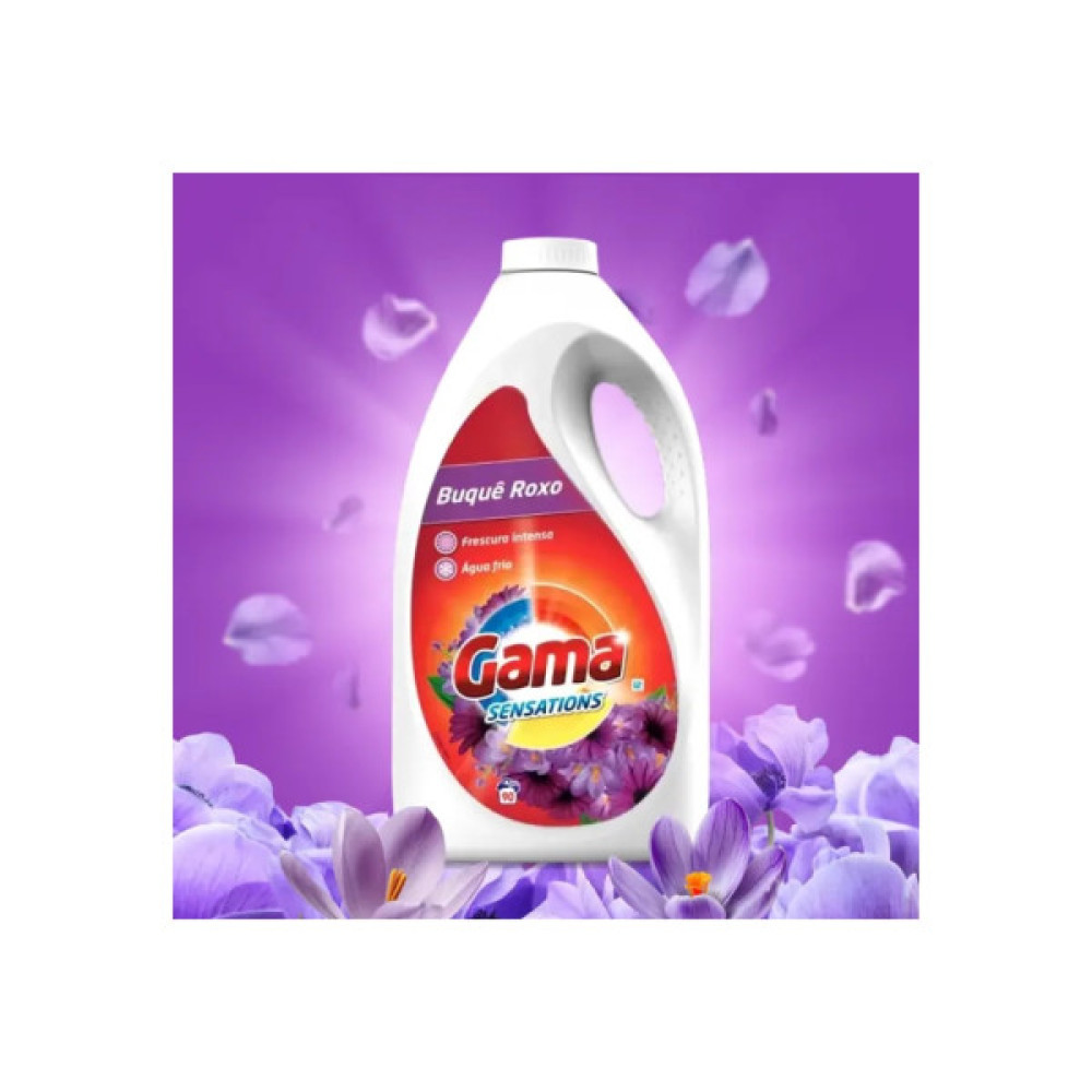 Гель для прання Gama Buque Roxo З квітковим ароматом 4.05 л (8435495833895) Гель для прання Gama Buque Roxo З квітковим ароматом 4.05 л (8435495833895)