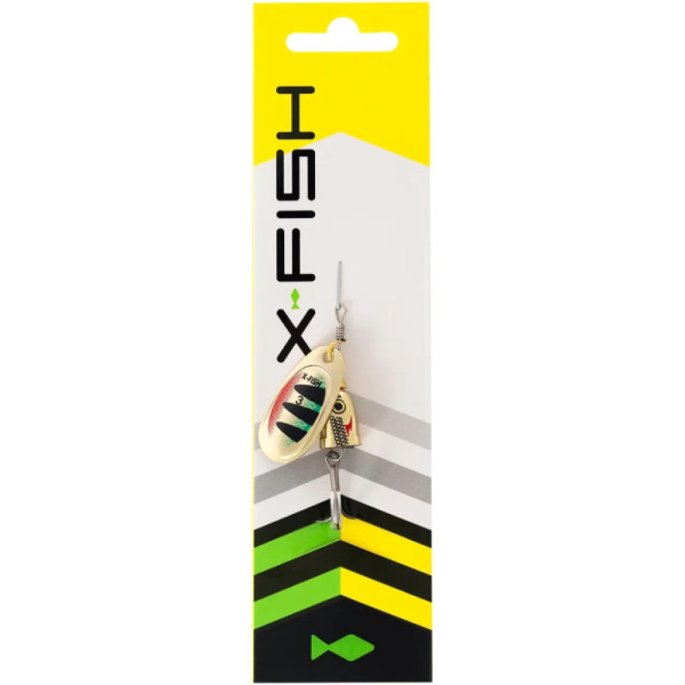 Блешня X-Fish Wolf 7g 3 Perch (1917.05.51)