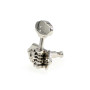 Кілки для гітари Graph Tech PRN-3422-N0 Acoustic 3+3 Butterbean Button Nickel (235526)