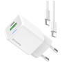 Зарядний пристрій ColorWay C101A GaN Mini 20W PD PPS USB-C + USB-A QC4.0 + cable USB-C to USB-C black (CW-CHS062PDC-WT) Зарядний пристрій ColorWay C101A GaN Mini 20W PD PPS USB-C + USB-A QC4.0 + cable USB-C to USB-C black (CW-CHS062PDC-WT)