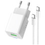 Зарядний пристрій ColorWay C101A GaN Mini 20W PD PPS USB-C + USB-A QC4.0 + cable USB-C to USB-C black (CW-CHS062PDC-WT) Зарядний пристрій ColorWay C101A GaN Mini 20W PD PPS USB-C + USB-A QC4.0 + cable USB-C to USB-C black (CW-CHS062PDC-WT)