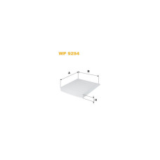 Фільтр салону Wixfiltron WP9294