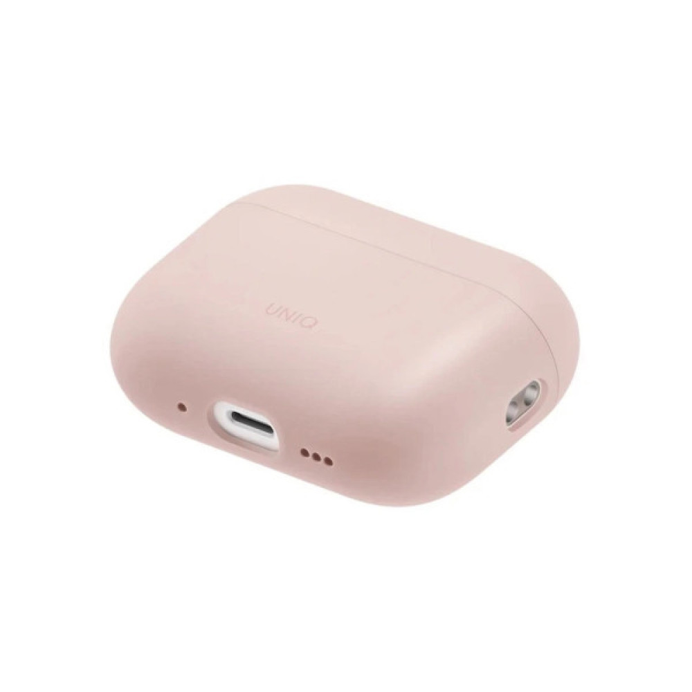 Чохол для навушників Uniq Lino для AirPods Pro 3 gen Silicone Pink (8886463696873)