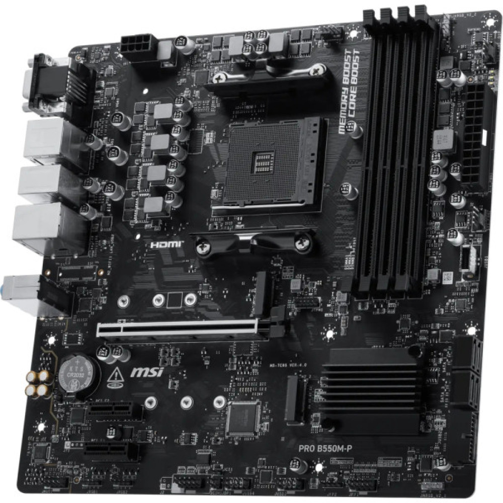 Материнська плата MSI PRO B550M-P