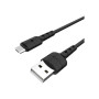 Дата кабель USB 2.0 AM to Micro 5P 1.0m Star Charging X30 black HOCO (6957531091141) Дата кабель USB 2.0 AM to Micro 5P 1.0m Star Charging X30 black HOCO (6957531091141)