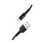 Дата кабель USB 2.0 AM to Micro 5P 1.0m Star Charging X30 black HOCO (6957531091141) Дата кабель USB 2.0 AM to Micro 5P 1.0m Star Charging X30 black HOCO (6957531091141)