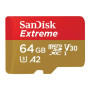 Карта пам'яті SanDisk 64GB microSD class 10 UHS-I U3 V30 Extreme (SDSQXAH-064G-GN6MN) Карта пам'яті SanDisk 64GB microSD class 10 UHS-I U3 V30 Extreme (SDSQXAH-064G-GN6MN)