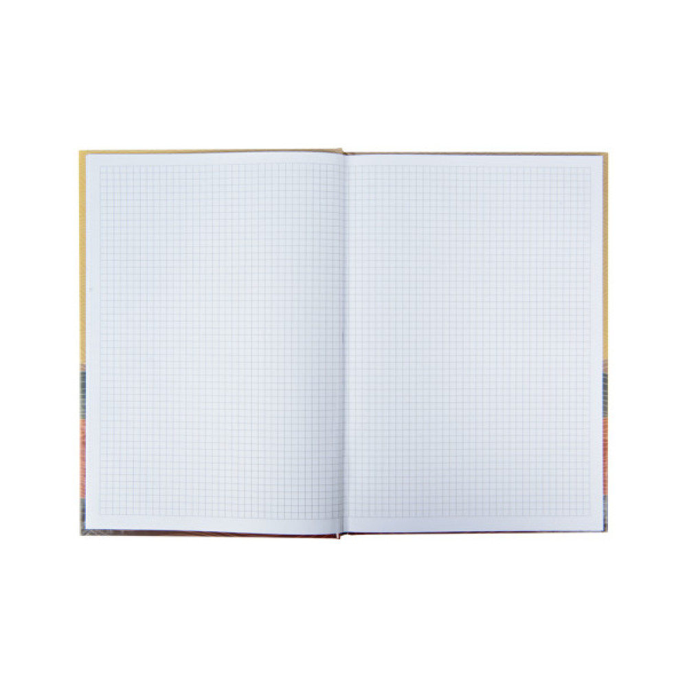 Канцелярська книга Axent Waves А4, 96 аркушів, клітинка, бронзова (8422-563-A)