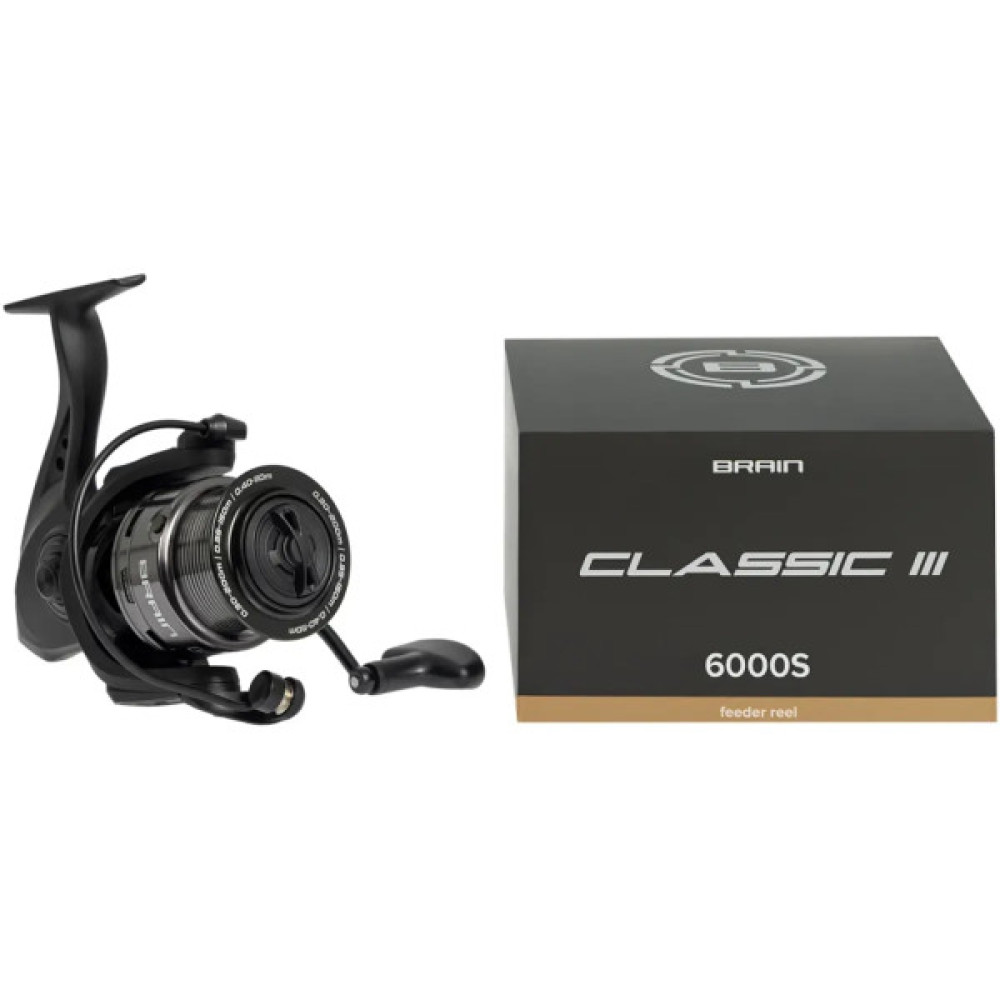 Котушка Brain Classic III Feeder 6000S 4+1BB 4.91 (1858.82.64)