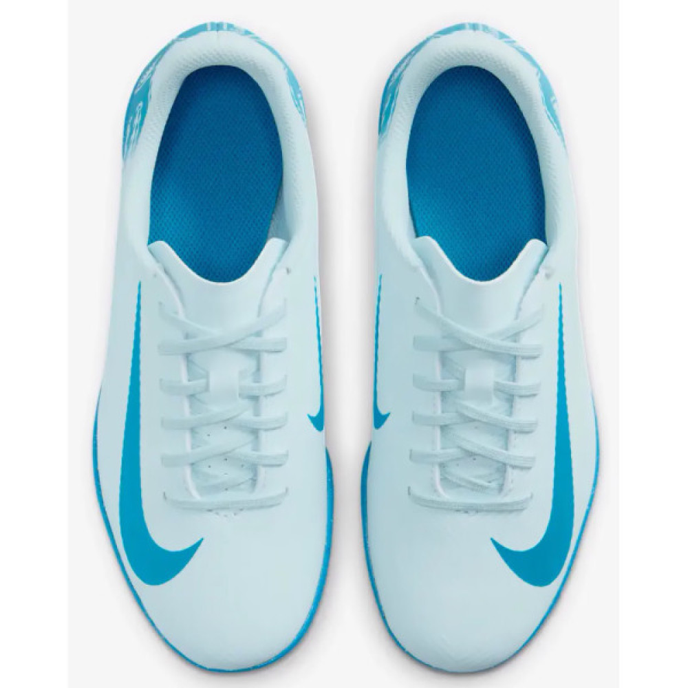 Футзалки Nike Vapor 16 Club IC FQ8289-400 білий, блакитний Діт 38 (US 5.5Y) (197597316956)
