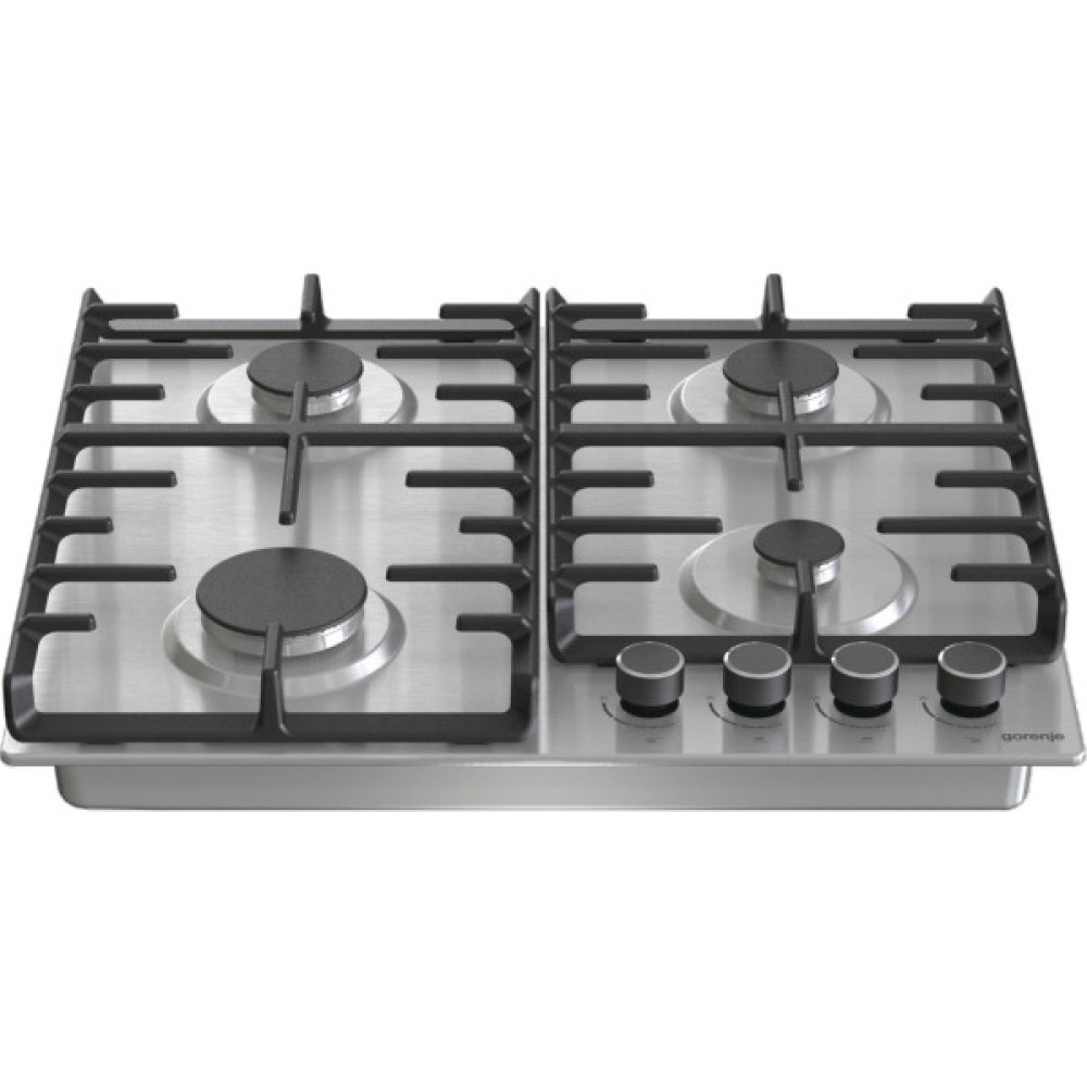 Комплект Gorenje (духовка електрична BO6737E02XK + варильна поверхня газова G642ABX), 743550, нерж.