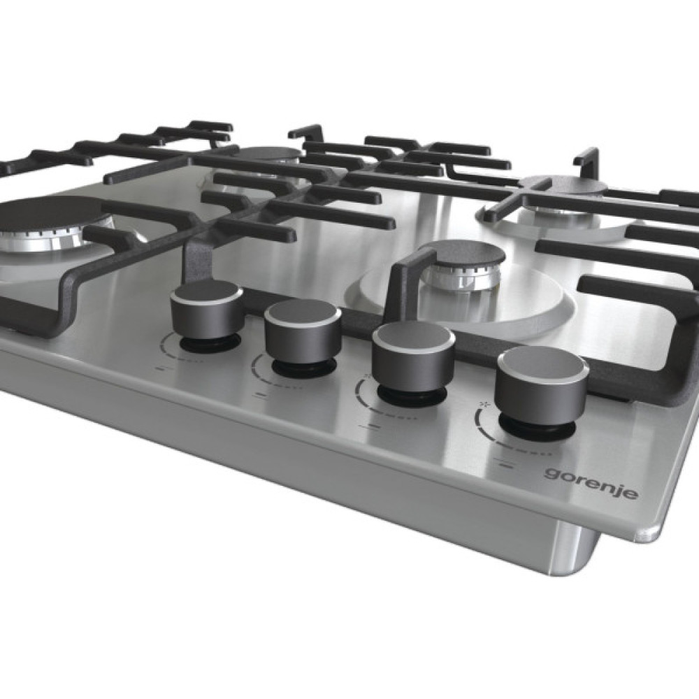 Комплект Gorenje (духовка електрична BO6737E02XK + варильна поверхня газова G642ABX), 743550, нерж.