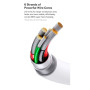 Дата кабель USB 2.0 AM to USB-C 2.0m 65W black Baseus (CAYS001001) Дата кабель USB 2.0 AM to USB-C 2.0m 65W black Baseus (CAYS001001)