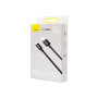 Дата кабель USB 2.0 AM to USB-C 2.0m 65W black Baseus (CAYS001001) Дата кабель USB 2.0 AM to USB-C 2.0m 65W black Baseus (CAYS001001)