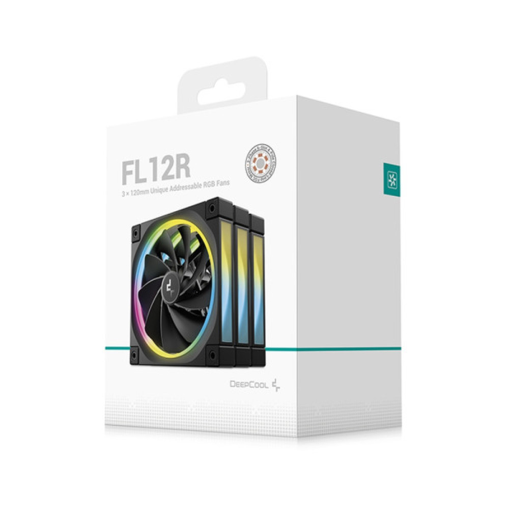 Кулер до корпусу Deepcool Набір вентиляторів реверсних Deepcool FL12R 3IN1 ARGB для корпус (FL12R 3IN1)