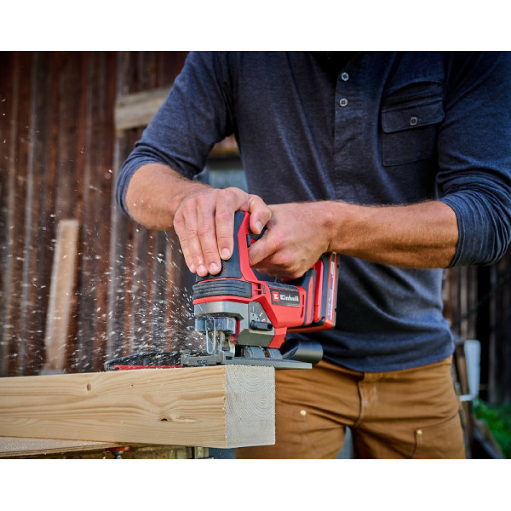 Лобзик акумуляторний Einhell TE-JS 18/100 Li - Solo PXC 18В 3000об/хв хід 26мм 1.87кг без АКБ та ЗП