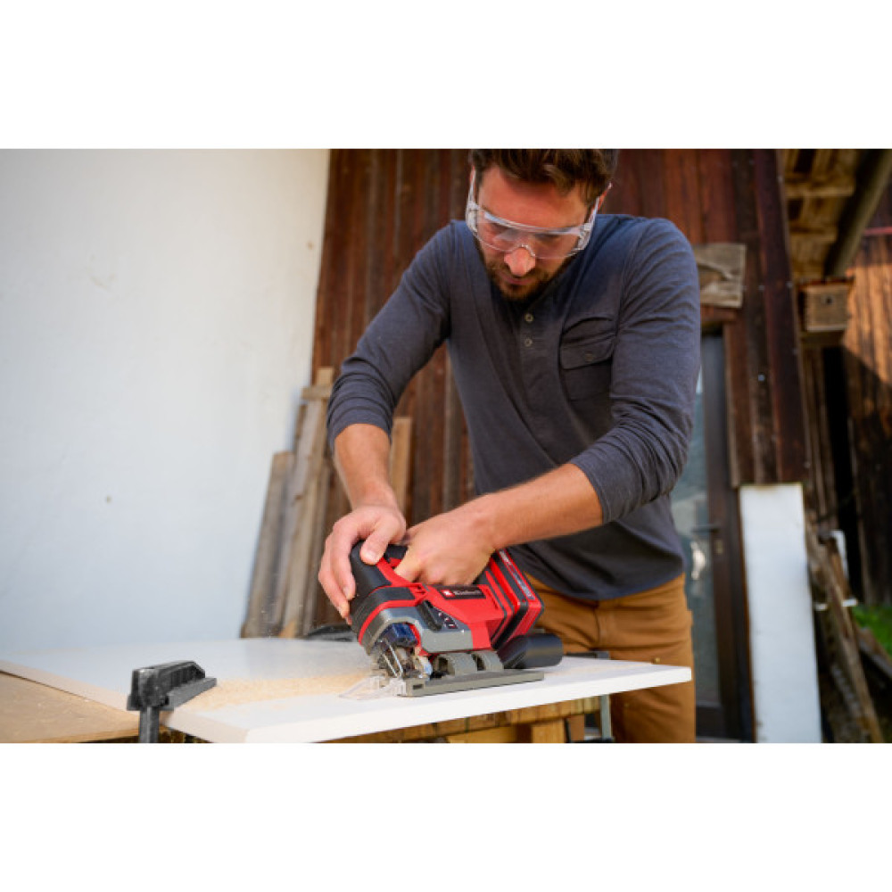 Лобзик акумуляторний Einhell TE-JS 18/100 Li - Solo PXC 18В 3000об/хв хід 26мм 1.87кг без АКБ та ЗП