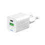Зарядний пристрій ColorWay USB-C PD20W + 1xUSB QC4.0 white (CW-CHS062PD-WT)