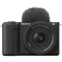 Цифровий фотоапарат Sony Alpha ZV-E10M2 kit 16-50mm Black (ZVE10M2KB.CEC)