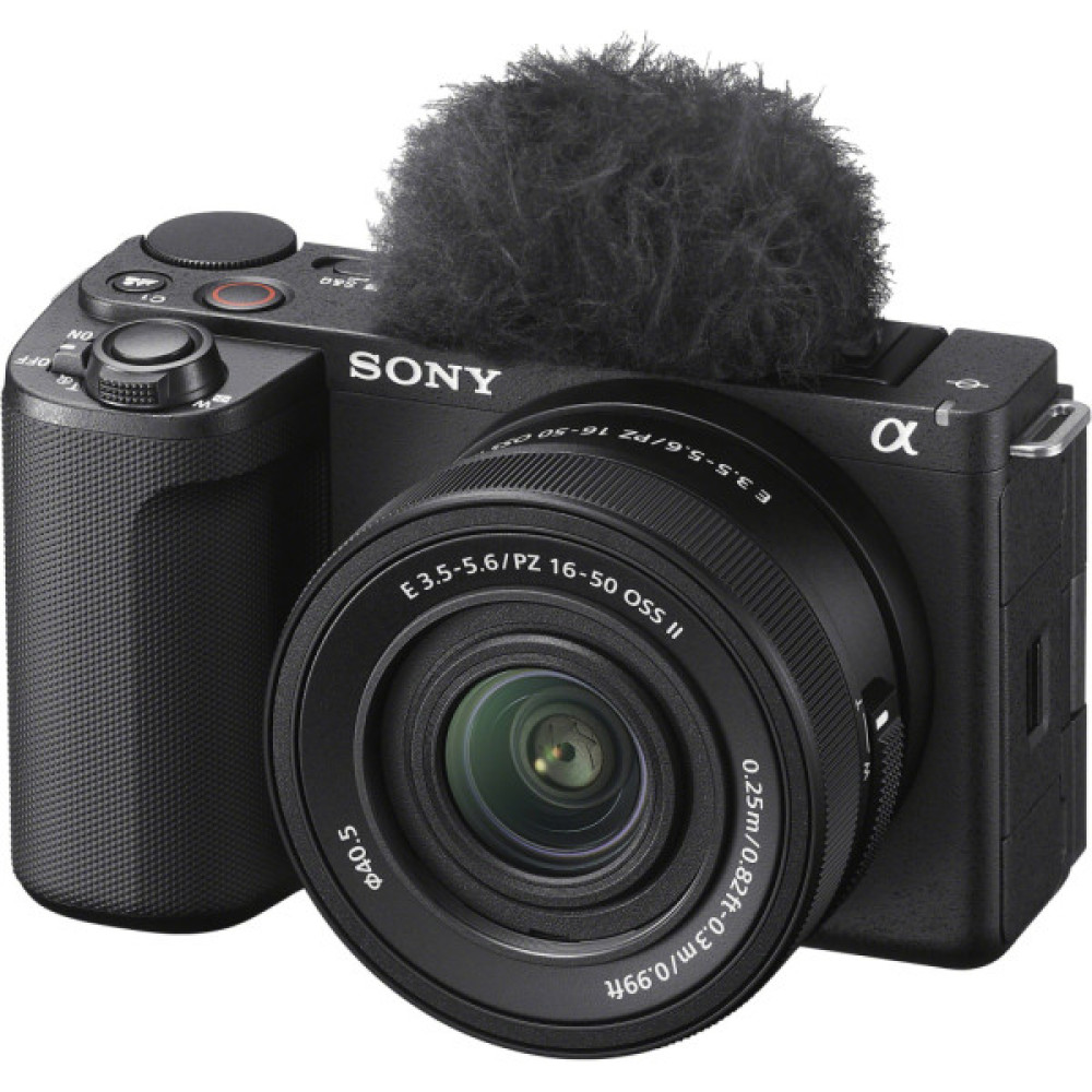 Цифровий фотоапарат Sony Alpha ZV-E10M2 kit 16-50mm Black (ZVE10M2KB.CEC)