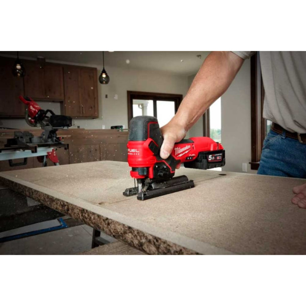 Лобзик акумуляторний Milwaukee M18 FBJS-0X 18В 1х5.0А·год 800-3500об/хв хід 25мм кейс 2.5кг без ЗП