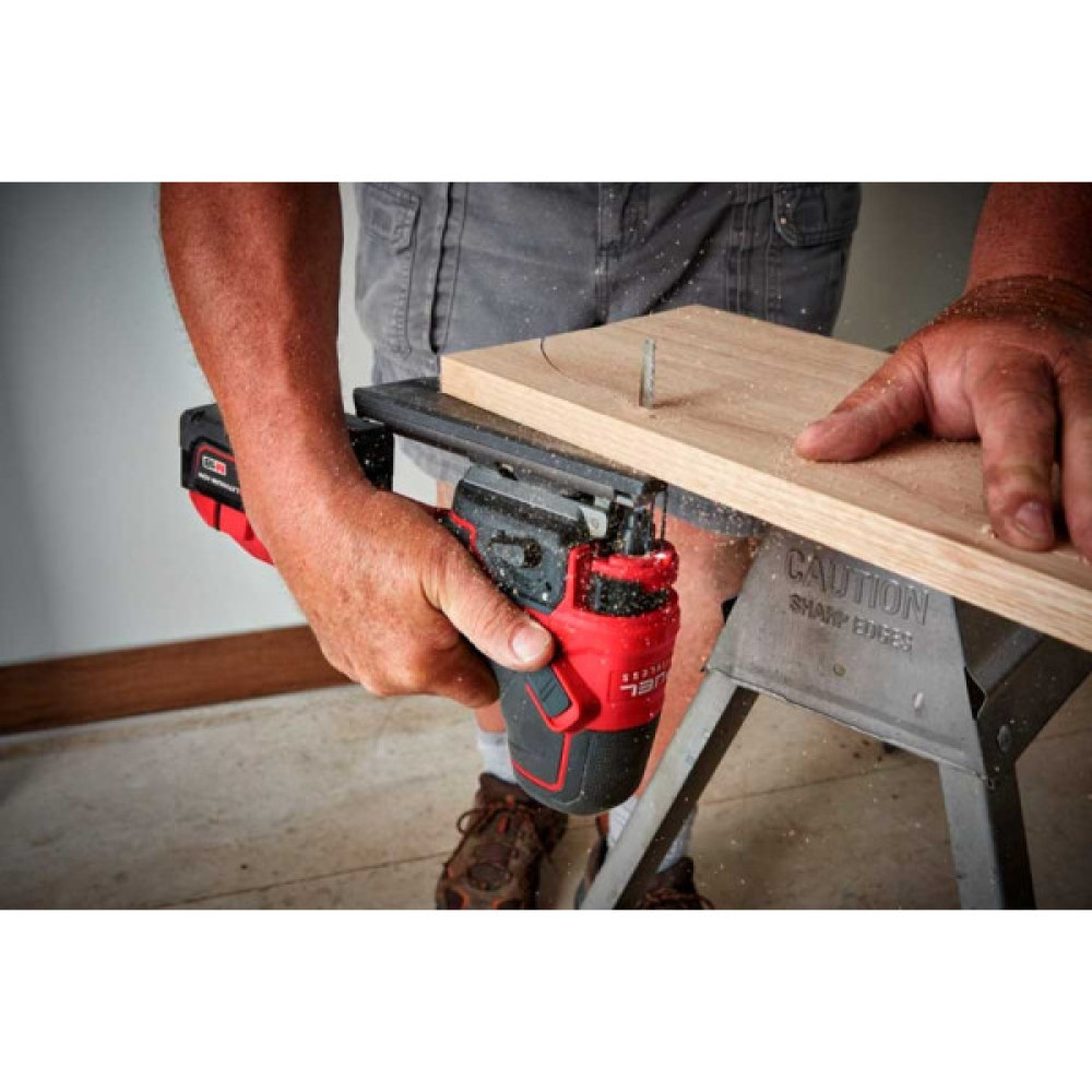Лобзик акумуляторний Milwaukee M18 FBJS-0X 18В 1х5.0А·год 800-3500об/хв хід 25мм кейс 2.5кг без ЗП