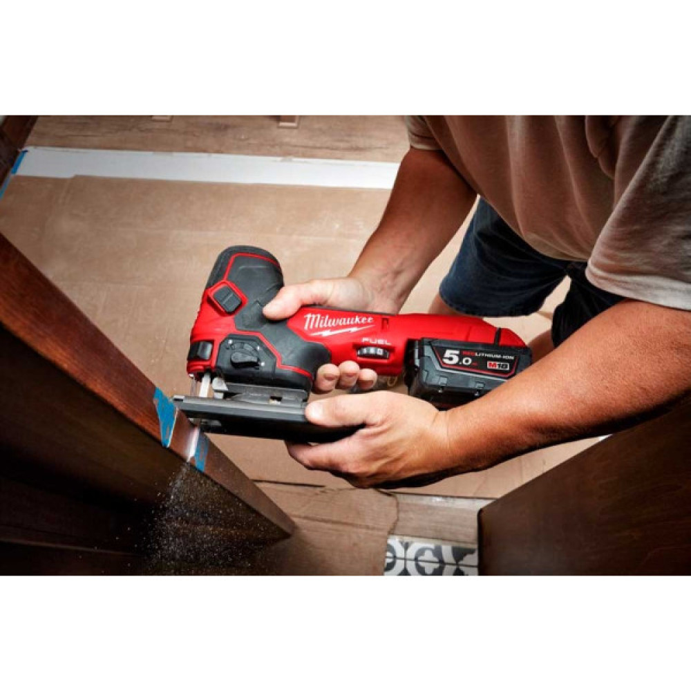 Лобзик акумуляторний Milwaukee M18 FBJS-0X 18В 1х5.0А·год 800-3500об/хв хід 25мм кейс 2.5кг без ЗП