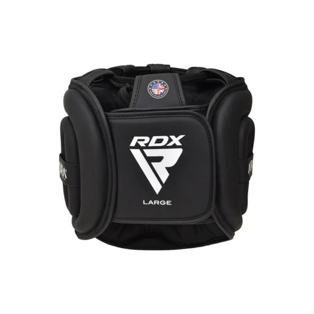 Боксерський шолом RDX Aura Plus T-17 Black Golden S (HGR-T17BGL-S+)