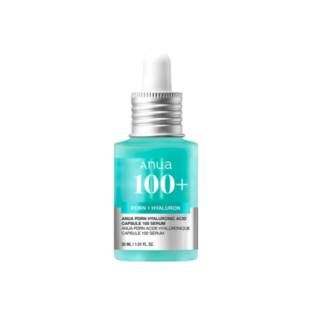Сироватка для обличчя Anua PDRN Hyaluronic Acid Capsule 100 Serum Для сяяння шкіри з полінуклеотидами 30 мл (8809640736667)