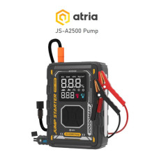 Пуско зарядний пристрій Atria 8000mAh 1000A QC18W Pump LED ліхтар (JS-A2500 Pump) Пуско зарядний пристрій Atria 8000mAh 1000A QC18W Pump LED ліхтар (JS-A2500 Pump)