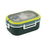 Ланч-бокс Kite з розділювачем 1100 мл, зелений (K25-1182-3)