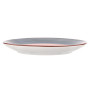 Тарілка Ardesto Salerno, 19.5см, кераміка, сірий/рожевий (AR1119SP)