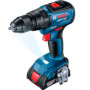 Шурупокрут-дриль ударний акумуляторний Bosch Professional GSB 18 V-50 18В 28·50Нм 0-460-1800об·хв 1.1кг без АКБ та ЗП Шурупокрут-дриль ударний акумуляторний Bosch Professional GSB 18 V-50 18В 28·50Нм 0-460-1800об·хв 1.1кг без АКБ та ЗП
