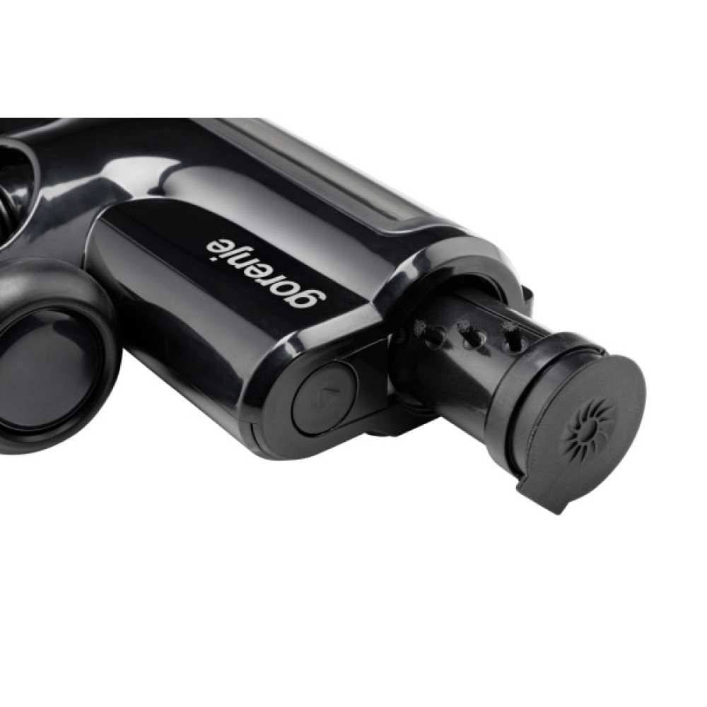 Пилосос Gorenje безпровідний, 132Вт, конт пил -0,5л, автон. робота до 25хв, вага-2,6кг, 2насадки, чорний