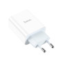 Зарядний пристрій HOCO C97A 1xUSB-C PD20W + 1xUSB QC3.0 White (6931474766076) Зарядний пристрій HOCO C97A 1xUSB-C PD20W + 1xUSB QC3.0 White (6931474766076)