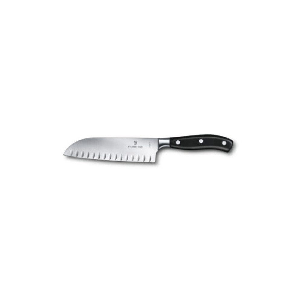 Кухонний ніж Victorinox Grand Maitre Santoku 17 см Black (7.7323.17G) Кухонний ніж Victorinox Grand Maitre Santoku 17 см Black (7.7323.17G)