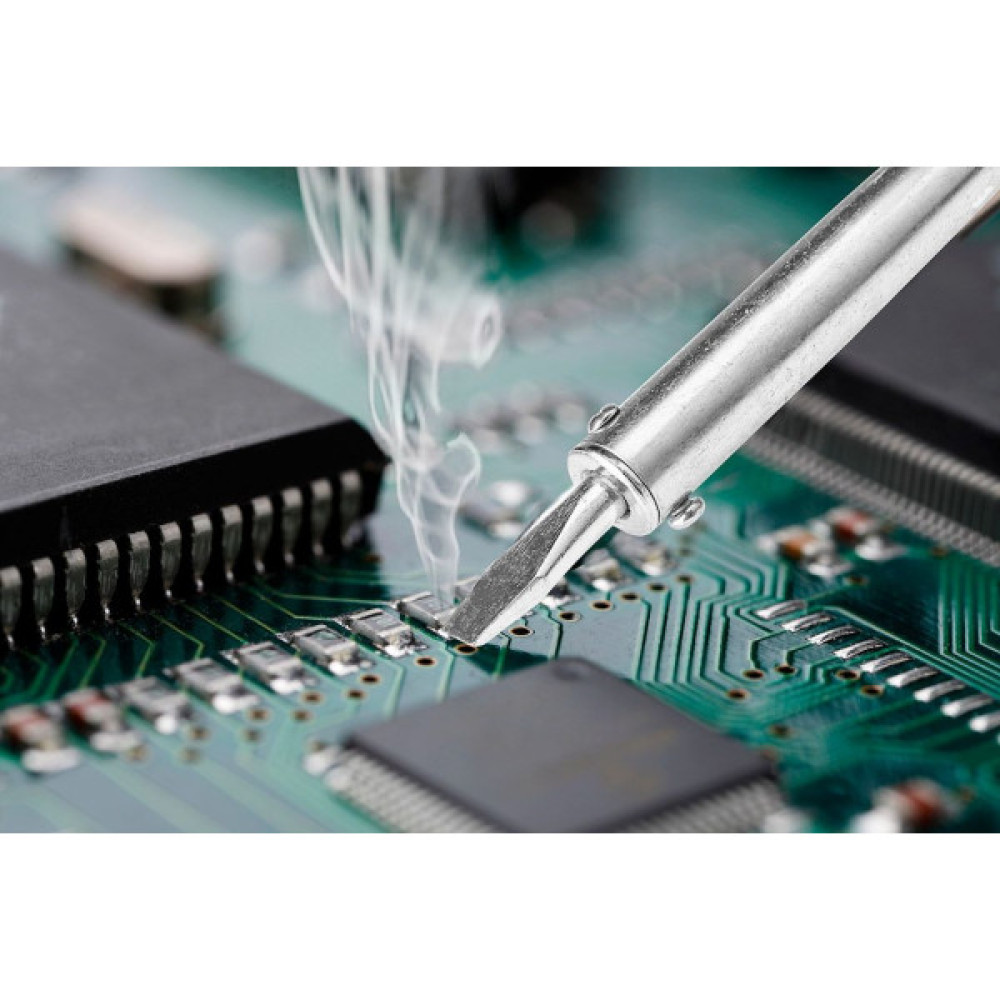 Паяльник електричний Neo Tools 100Вт 500°C нікельована мідь