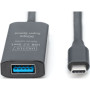 Дата кабель USB 3.2 AF to USB-C 10.0m Gen1 Active 5G Digitus (DA-73111) Дата кабель USB 3.2 AF to USB-C 10.0m Gen1 Active 5G Digitus (DA-73111)