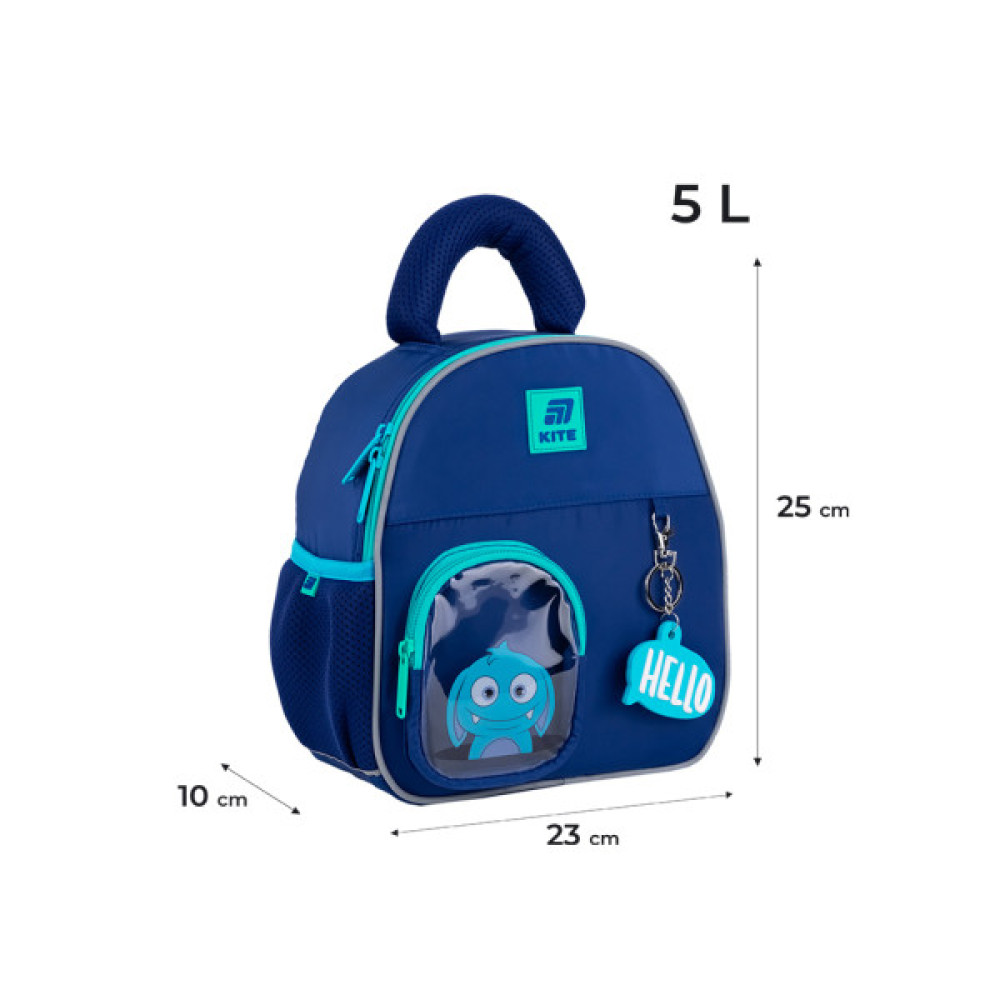 Рюкзак дитячий Kite Kids 2737 Hello Monster (K25-2737XXS-3)