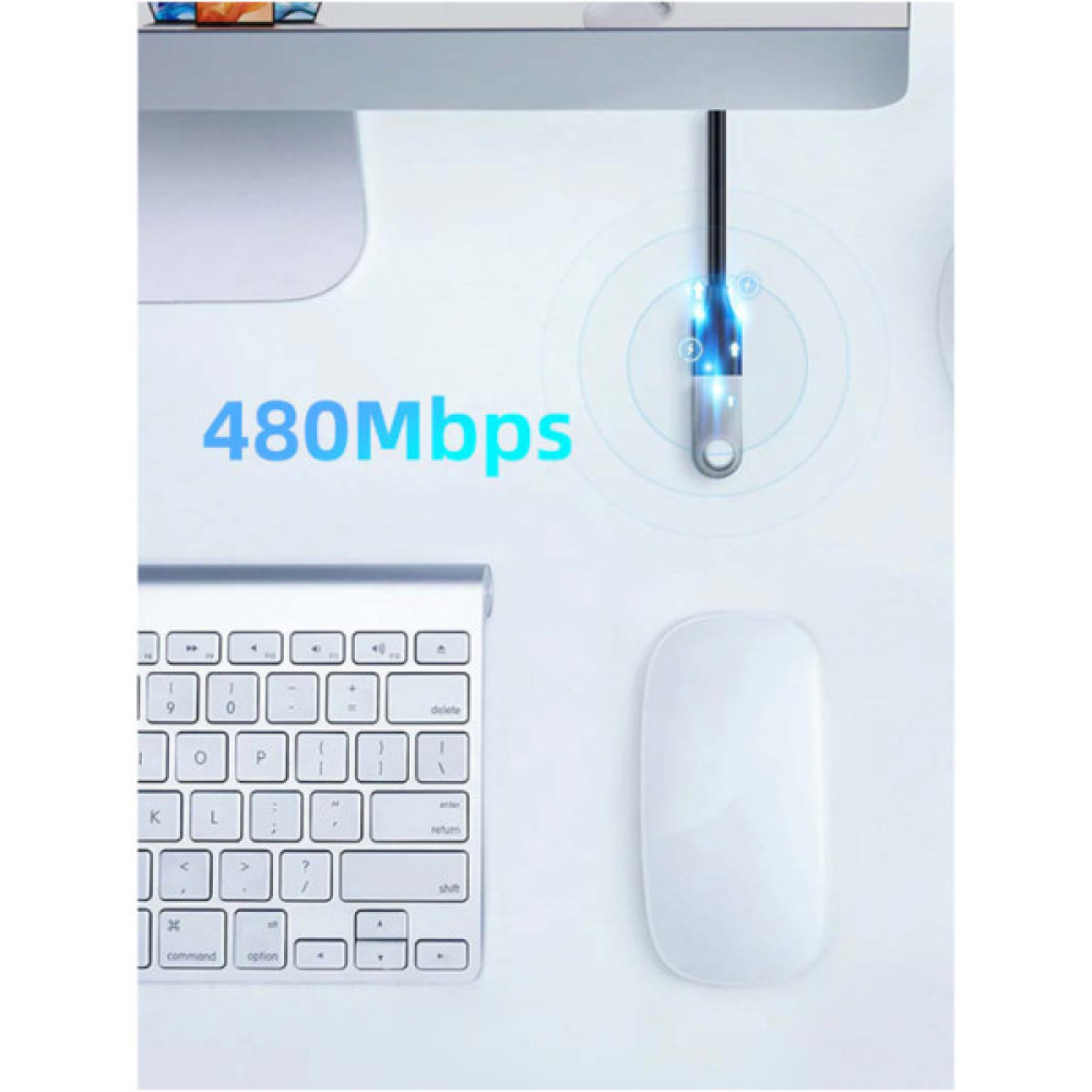 Дата кабель USB 2.0 AM/AF 3.0m Cabletime (CA915163)