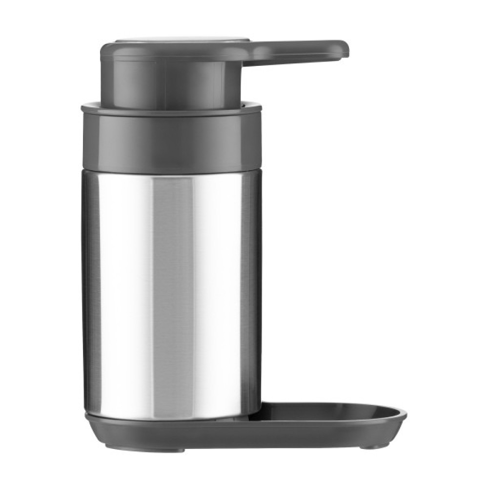 Органайзер для миючих засобів Ardesto Minimalism, 8х12.7х16см, пластик, нержавіюча сталь, сірий