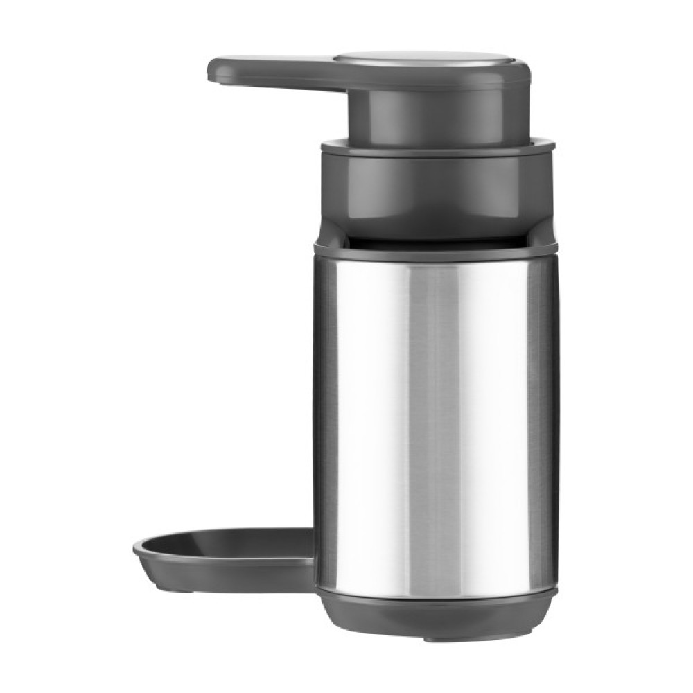 Органайзер для миючих засобів Ardesto Minimalism, 8х12.7х16см, пластик, нержавіюча сталь, сірий