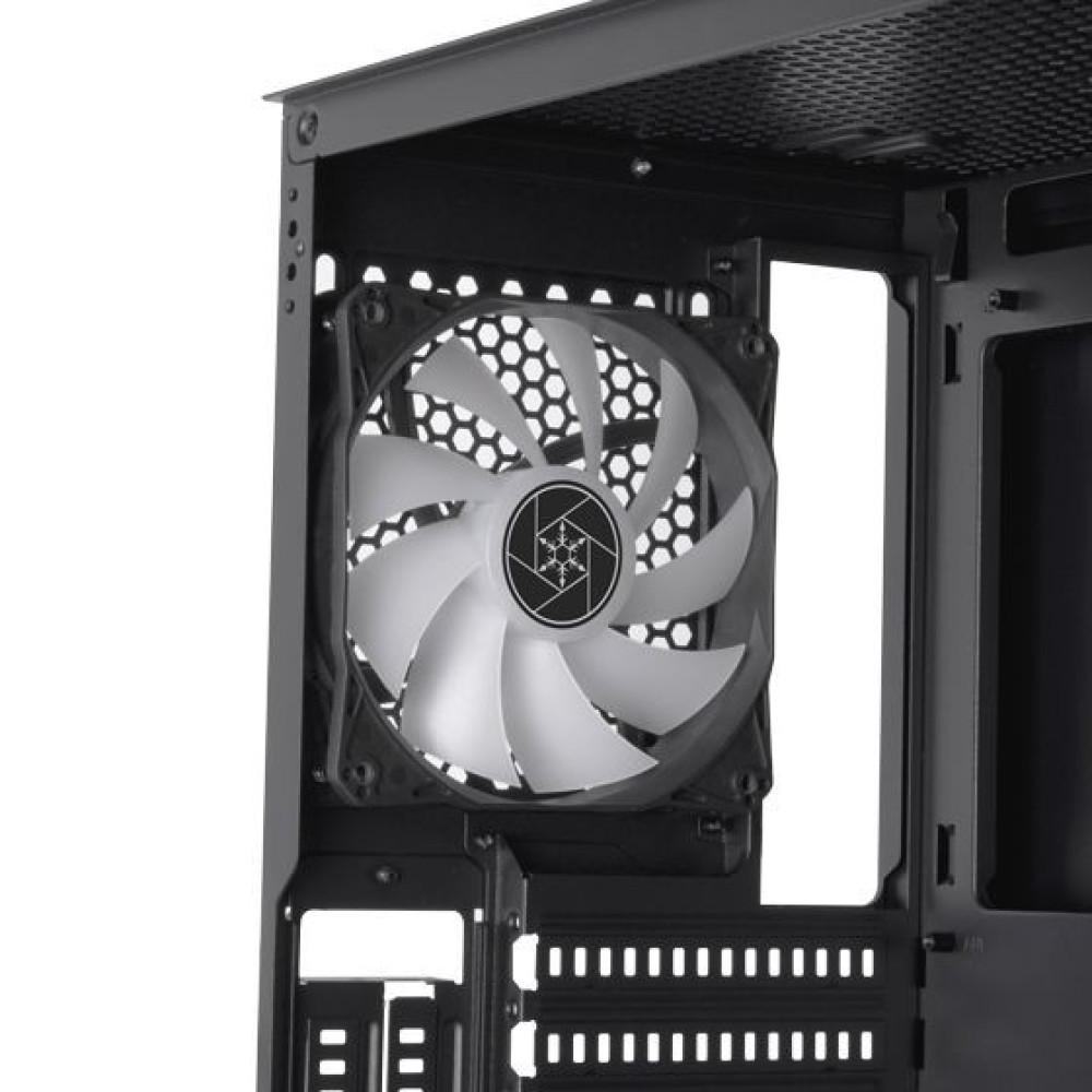 Корпус SilverStone Fara FAR1B-PRO-V2 без БЖ, 2xUSB3.0, 1xUSB2.0, 4x120мм, ARGB VGA 340мм, LCS ready, TG Side Panel, ATX, чорний