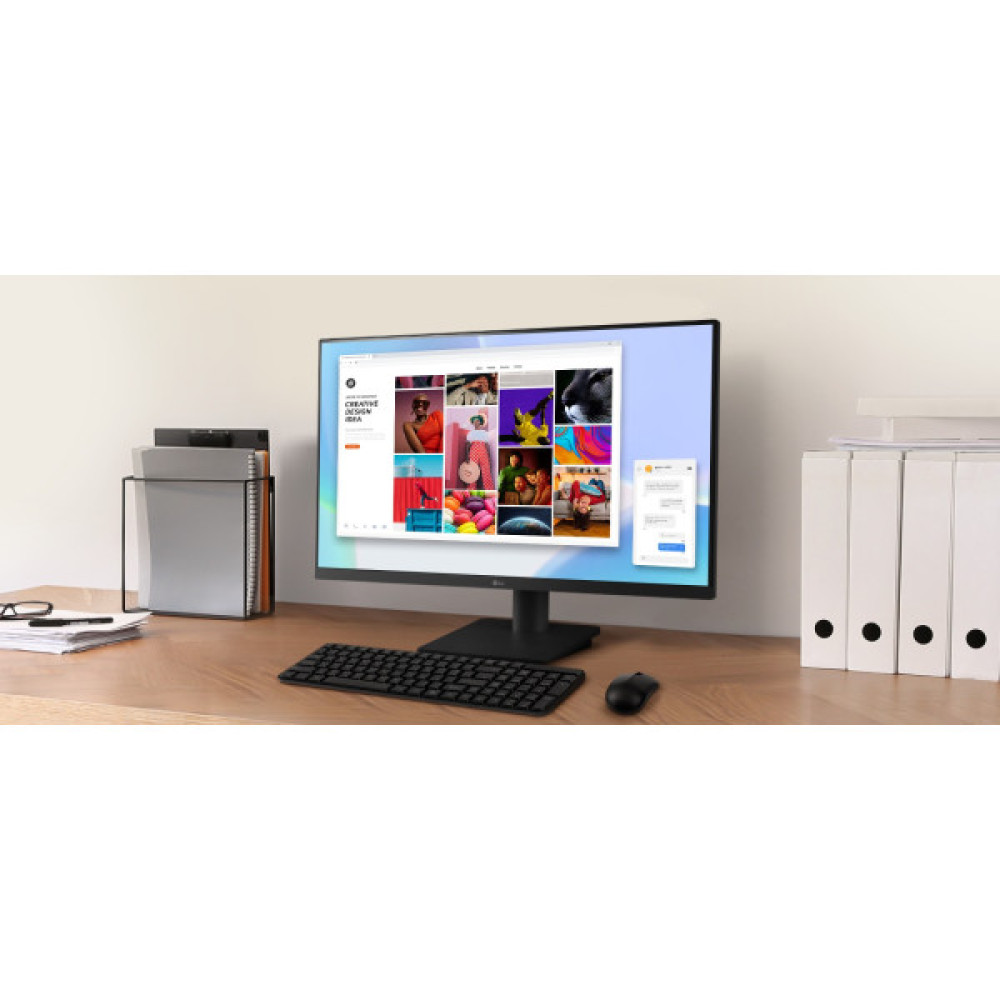 Монітор LG 27" 27MS550-B 2xHDMI, MM, IPS, 100Hz