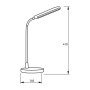 Настільна лампа Eurolamp LED 10W 350lm 4000K 1800mAh (LED-TLB-10W(black)) Настільна лампа Eurolamp LED 10W 350lm 4000K 1800mAh (LED-TLB-10W(black))