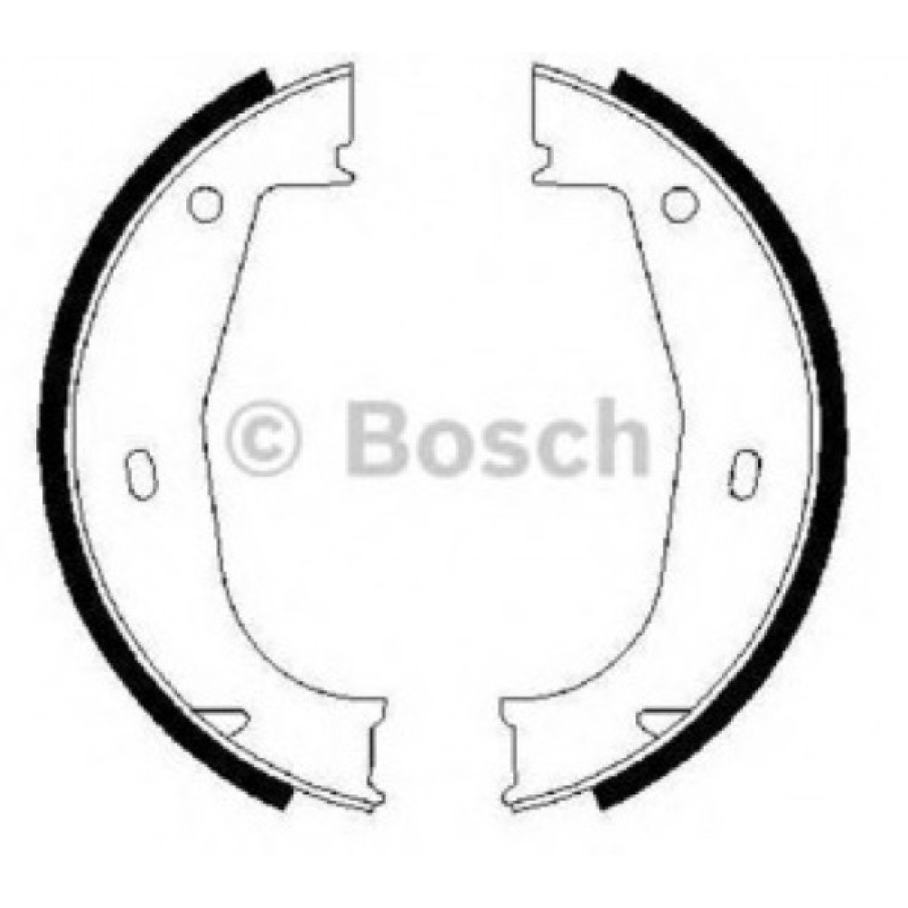 Гальмівні колодки Bosch 0 986 487 728