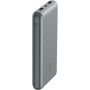 Батарея універсальна Belkin 10000mAh 15W 2xUSB-A, USB-C Gray (BPB011BTGY)