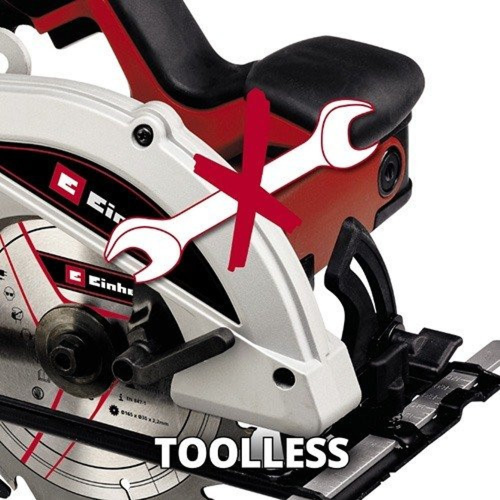 Пила дискова Einhell TC-CS 1250 1250Вт 165х16мм 3.95кг