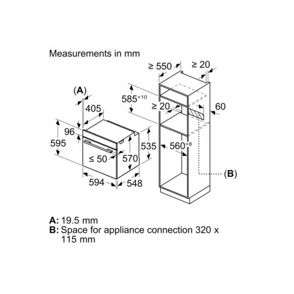 Духова шафа Bosch HJG852YS0